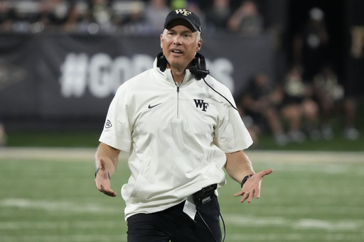 Clawson: ‘The moment had come’ to resign and allow Wake Forest football coaching role to be taken over by ‘someone new’