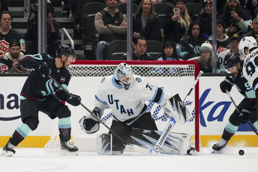 Kraken net three goals in the final period for a 5-2 victory against Utah