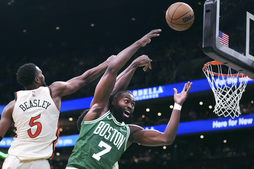 Celtics’ Jaylen Brown penalized $25K by NBA for throat-slash motion in Detroit game