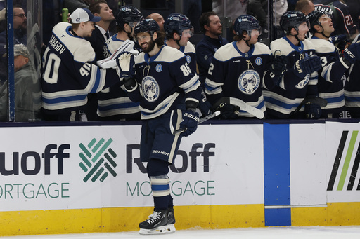 Fantilli nets shootout goal in fourth round, leading Blue Jackets to 4-3 victory over Hurricanes