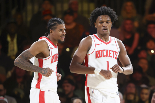 Gilgeous-Alexander tallies 32 points as Thunder triumph over Rockets 111-96, advancing to NBA Cup Final.