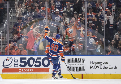 McDavid records a goal and an assist in Oilers’ 4-2 victory over Blues