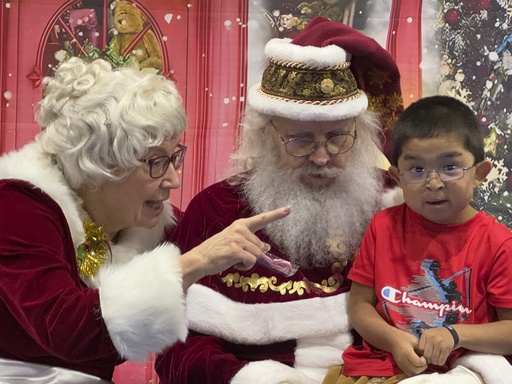 Santa and Mrs. Claus utilize military aircraft to deliver Christmas joy to an Indigenous village in Alaska