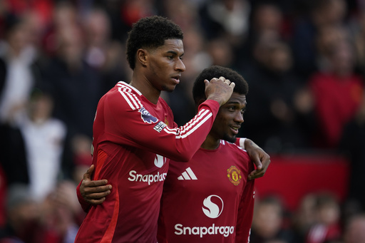 Rashford omitted from Manchester United lineup for third consecutive game