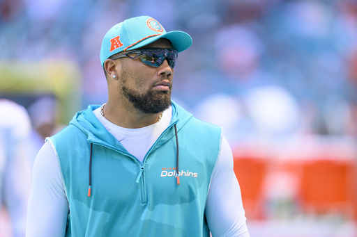 Dolphins linebacker Bradley Chubb looks to make a comeback following his significant knee injury in 2023.