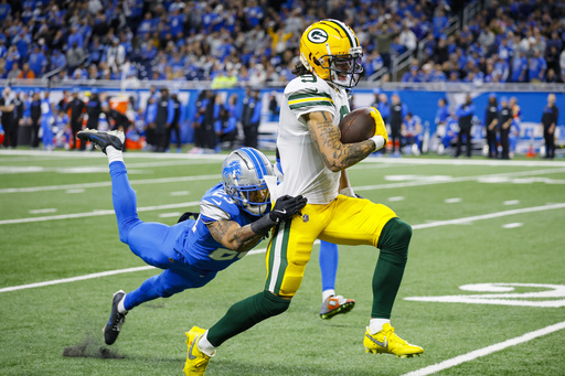 Packers fall to archrival Lions as defense fails to deliver crucial plays