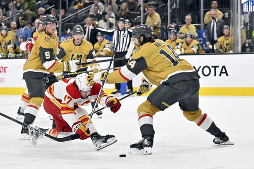 Samsonov makes 31 saves as Golden Knights secure sixth consecutive victory, defeating Flames 3-0.