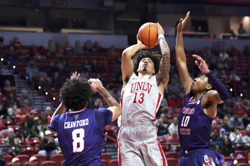 UNLV defeats Fresno State with a score of 87-77