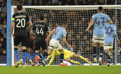 Pep Guardiola lashes out at drinks cooler during tense Champions League evening for Man City