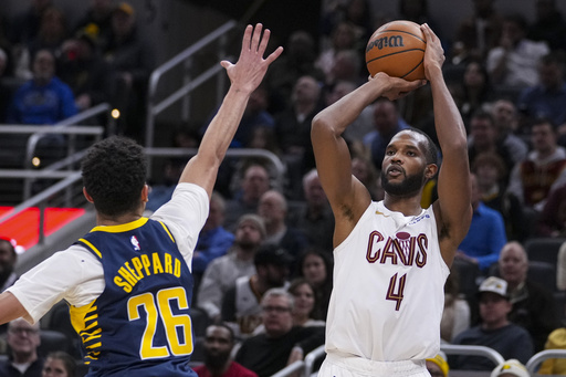 Cavaliers, top team in the NBA, snap Pacers’ 6-game win streak with 127-117 win