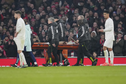 Arsenal striker Gabriel Jesus set to have surgery for ACL injury