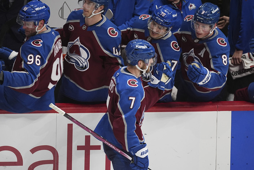 Avalanche triumph 3-1 over Panthers as Devon Toews nets two goals