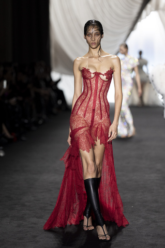 Jean Paul Gaultier Haute Couture Spring Summer 2025 collection, that was presented in Paris