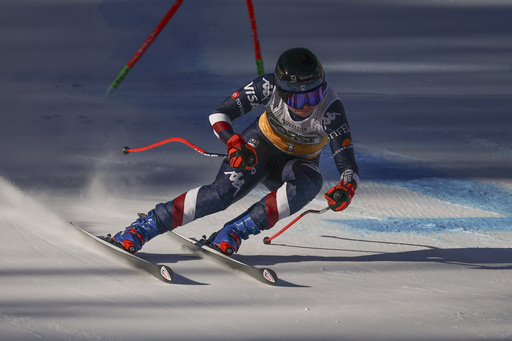 Sofia Goggia secures her fourth downhill victory in Cortina, as Lindsey Vonn finishes 20th on the Olympic track.