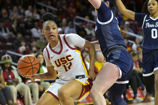 JuJu Watkins and the fourth-ranked USC aim to add ‘a bit of joy’ to tired and scorched Los Angeles