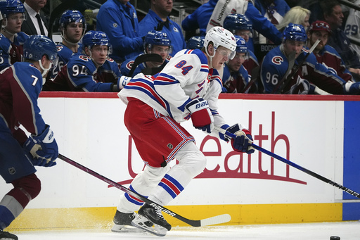 Devon Toews nets overtime goal as Avalanche come back to defeat Rangers 3-2