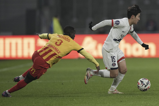 Barcola shines with a goal and an assist as PSG narrowly defeats Lens ahead of vital clash with Man City.