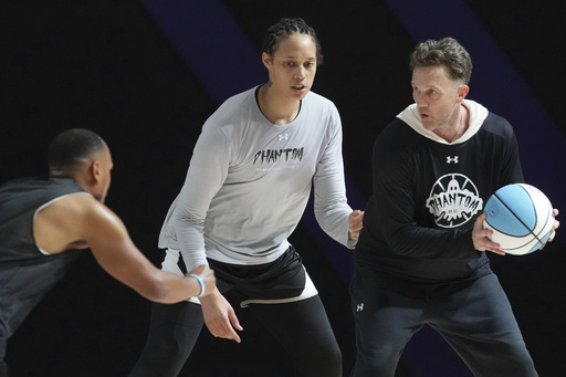 Brittney Griner and fellow WNBA athletes delighted to compete in the US during offseason