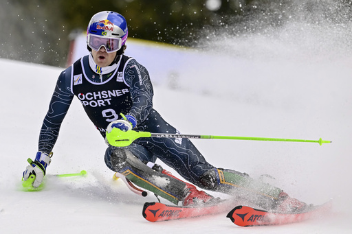 Olympic titleholder Noel secures fourth slalom victory this season; Pinheiro Braathen claims Brazil’s second podium finish.