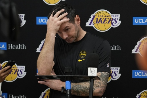 Lakers head coach JJ Redick and Kentucky Derby champion jockey Mario Gutierrez displaced by wildfires.