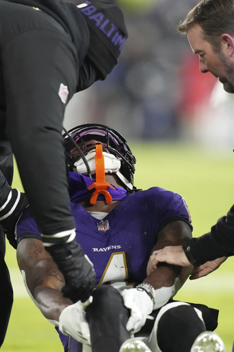 Harbaugh states that Zay Flowers’ knee injury is not severe, labeling him as a day-to-day update for Baltimore.