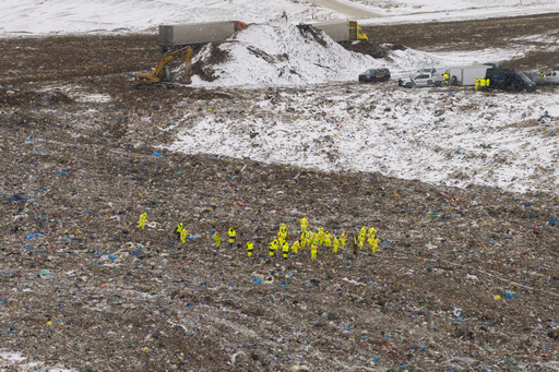 Authorities investigate landfill in Michigan for clues on missing woman