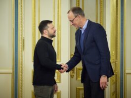 President of Ukraine Volodymyr Zelenskyy met with Friedrich Merz, Chairman of the Christian Democratic Union party and Leader of the CDU/CSU opposition faction in the German Bundestag (Photo: President of Ukraine website)