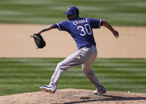 Veteran reliever Jesse Chavez, age 41, inks minor league contract with the Texas Rangers