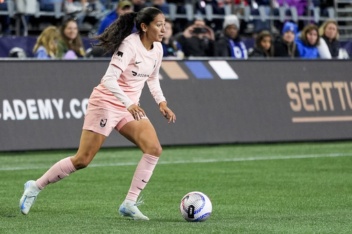 Christen Press, a World Cup champion with the USWNT, extends her contract with Angel City.