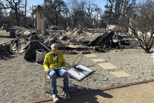 He departed his home in the Los Angeles region to report on the wildfires, yet the flames were approaching his doorstep.