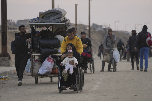 Latest from the Middle East: Second day of Palestinians returning to their residences in northern Gaza