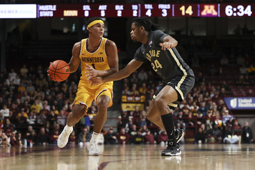 No. 20 Purdue dominates Minnesota 81-61 thanks to impressive second-half performance from Loyer and Smith