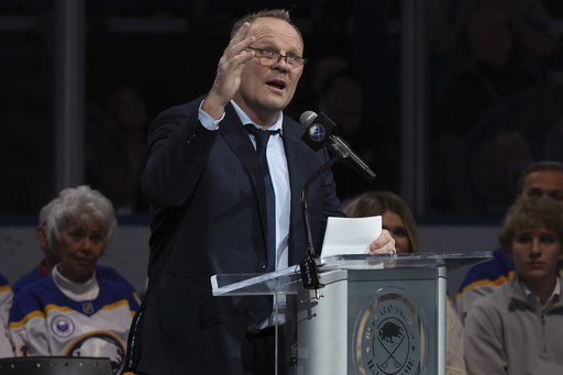 Beloved NHL tough guy Rob Ray reveals his heartfelt emotions during Sabres hall of fame induction