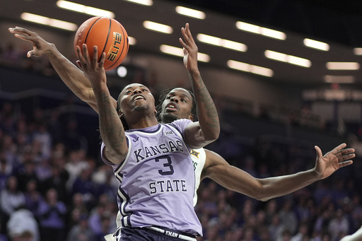 Kansas State defeats No. 23 West Virginia 73-60, ending a six-game losing streak.