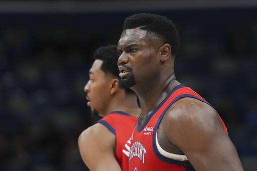 Zion Williamson misses Pelicans’ matchup with Celtics due to stomach ailment