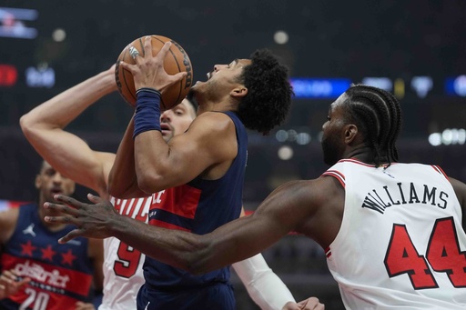 LaVine nets 33 points leading Bulls to 138-105 victory over Wizards, marking their 5th win in 7 outings.