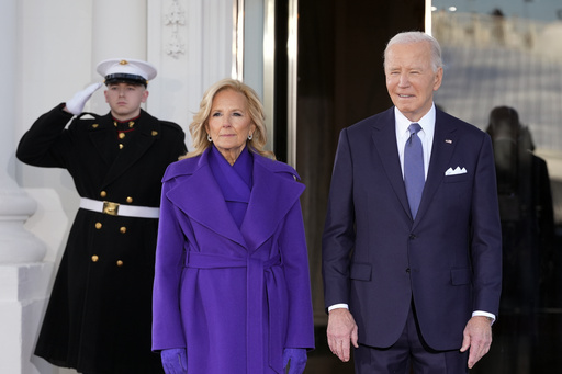 President Joe Biden and first lady Jill Biden