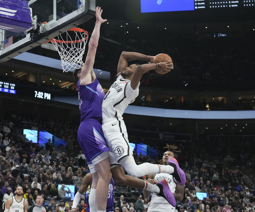 Isaiah Collier’s clutch layup in overtime propels the Jazz past the Nets 112-111