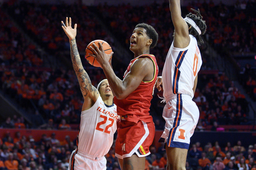 AP Men’s Player of the Week: Julian Reese Guides Maryland to Two Victories on the Road