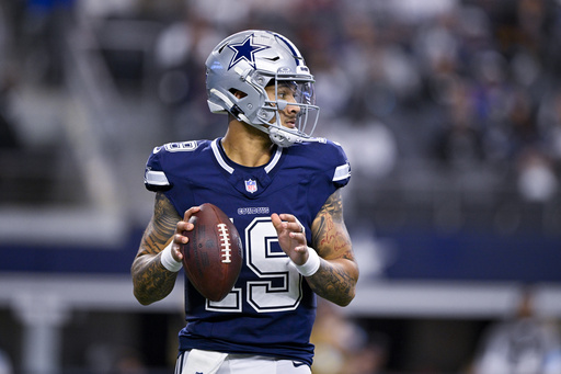 Trey Lance takes the reins as Cowboys QB, marking his first start since being the 3rd overall pick with the 49ers.