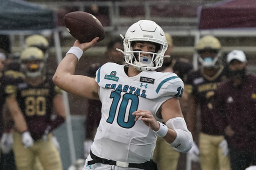 Coastal Carolina appoints record-breaking QB Grayson McCall to serve as an offensive analyst