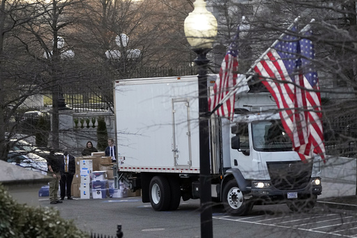 Moving Day Arrives at the White House: Packed Closets and Beloved Foods in the Fridge