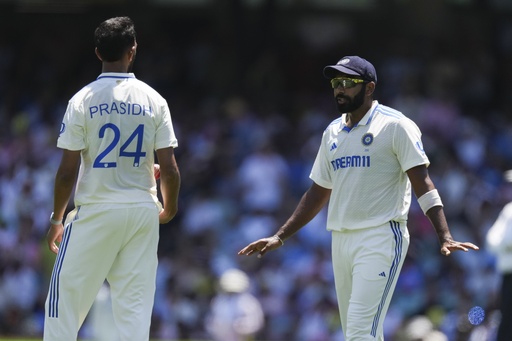 Indian cricket ace Bumrah undergoes medical examinations during fifth test match with Australia