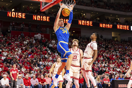 Nebraska delivers first Big Ten defeat to No. 15 UCLA with a score of 66-58