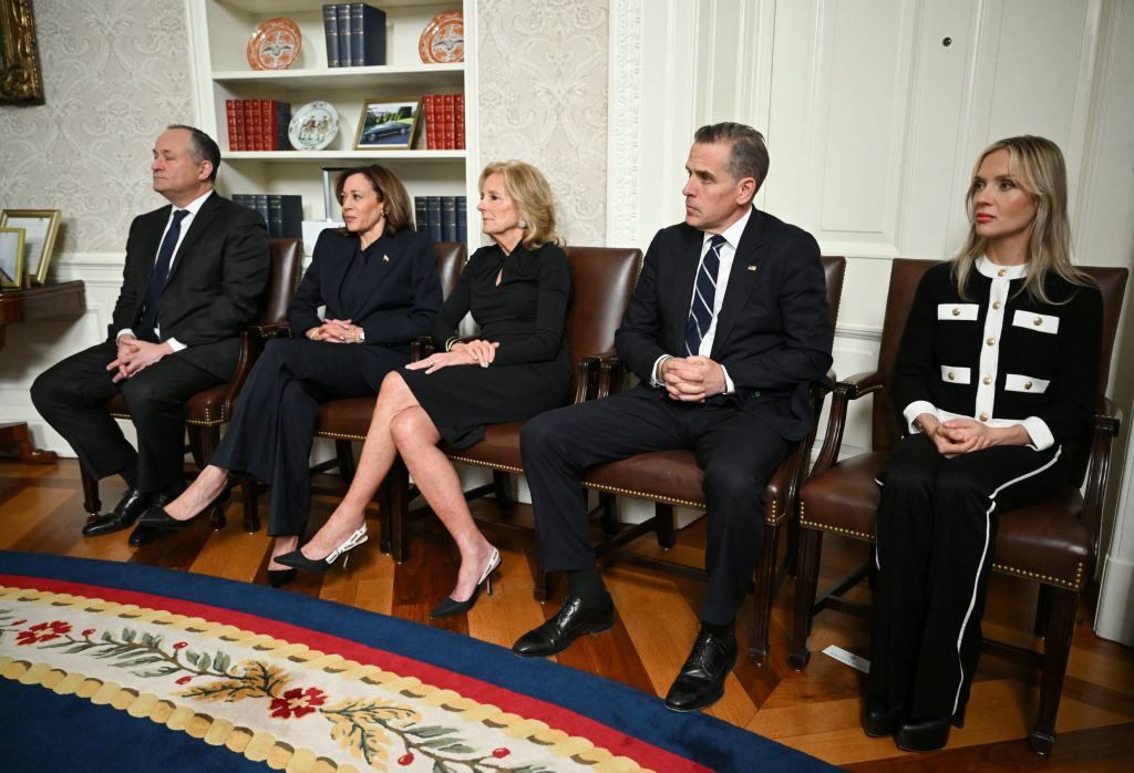 Attendees wore black to underscore President Biden’s somber presidential term.
via REUTERS