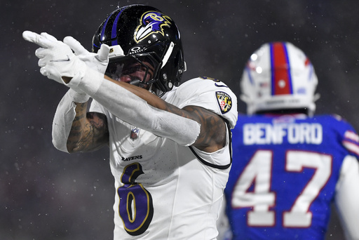 Mistakes and Mark Andrews’ missed catch conclude another hopeful season for Lamar Jackson and the Ravens