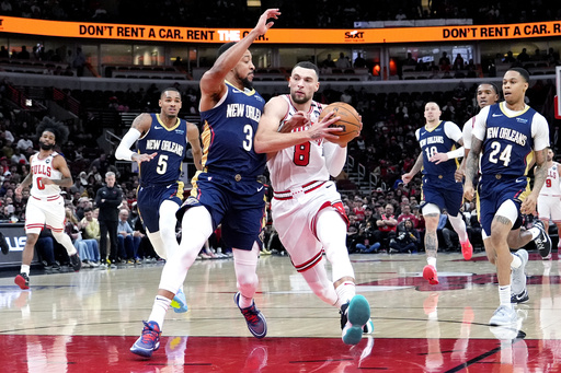 Murphy and Williamson lead the Pelicans to a 119-113 victory against the Bulls