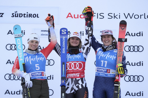 Robinson clinches World Cup giant slalom victory as Brignone and Hector do not complete the race