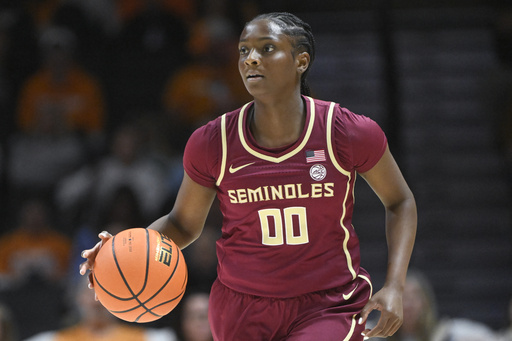 Ta’Niya Latson of Florida State named AP Women’s Basketball Player of the Week