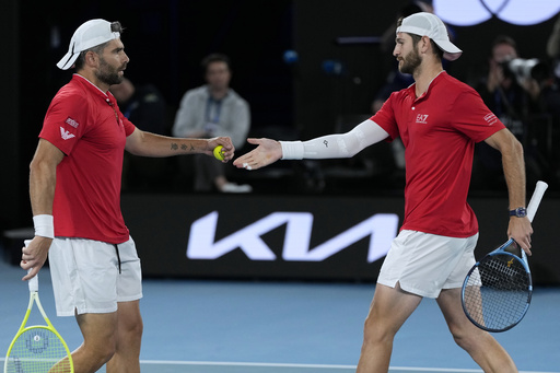 Patten and Heliovaara overcome challenging first set to claim Australian Open doubles championship